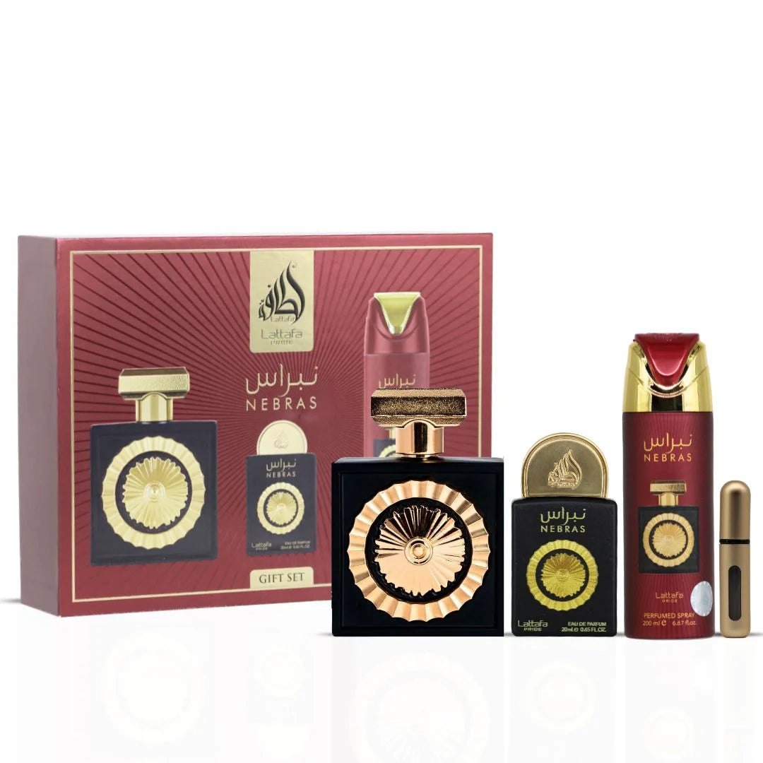 Nebras by Lattafa – 3pc Giftset