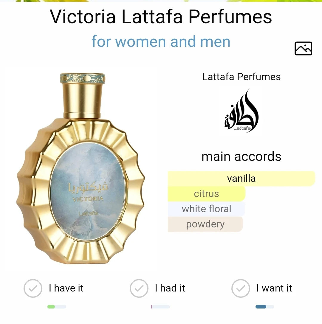 Victoria by Lattafa EDP 100ml