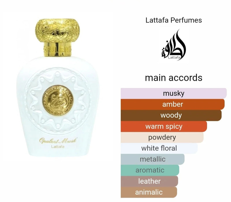 Opulent Musk Lattafa Perfumes EDP 100ml-zoom-