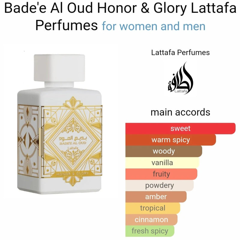 Bade'e Al Oud Honor & Glory Lattafa Perfumes 100ml-zoom-