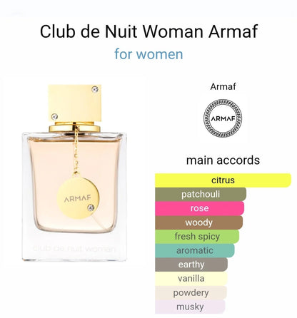 Club de Nuit Woman Armaf Perfumes