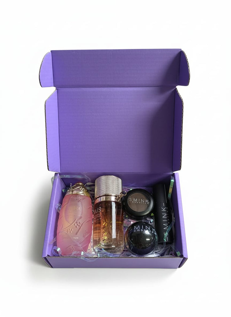 Perfume and Concentrated Perfume Oil and Makeup Gift set-zoom-
