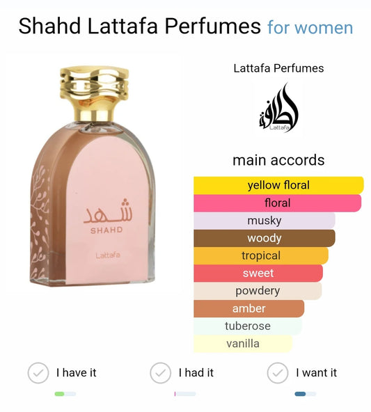 Shahd Lattafa 100ml